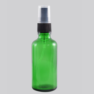 Φιάλη Γυάλινη DIN 18 Πράσινη/ Spray Mist 50ml