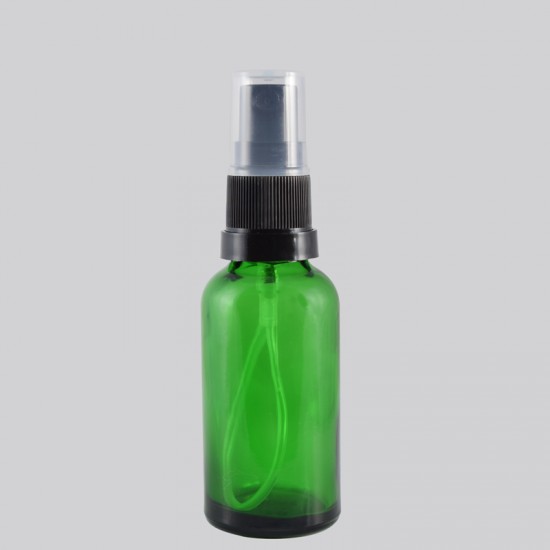 Φιάλη Γυάλινη DIN 18 Πράσινη/ Spray Mist 30ml