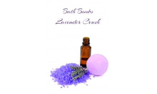 Νεα Συνταγή: Bath bomb Lavender Crush